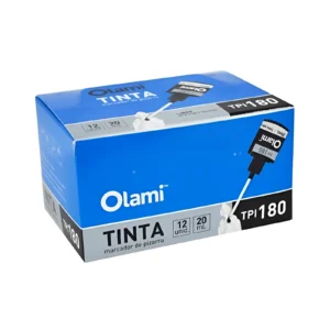 TINTA PARA MARCADOR DE PIZARRA 20CC CAJA X12 UNIDADES OLAMI - TPI180 - Image 1