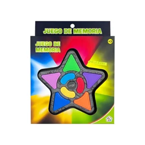 JUEGO DE MEMORIA ESTRELLA EN CAJA 18.5X23.5X3.5CM - 55136 - Image 1