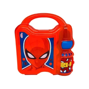 SET LUNCHERA Y BOTELLA SPORT 350CC SPIDERMAN CRESKO - HA228 - Image 1
