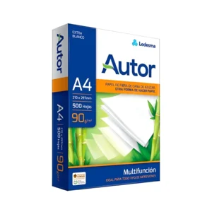 RESMA A4 90GRS/M2 500 HOJAS AUTOR - 101095