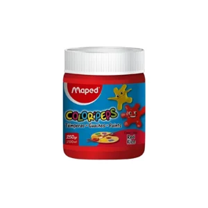 TEMPERA ROJO BESO 200ML EN POTE MAPED - 826613 - Image 1