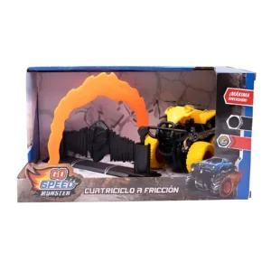CUATRICICLO A FRICCION GO SPEED CON ACCESORIOSEN CAJA 28X16X15CM - 55169 - Image 1