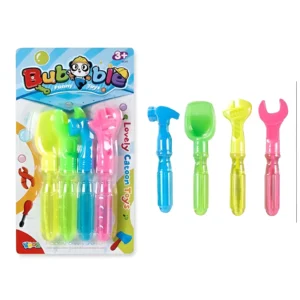 BURBUJERO HERRAMIENTAS SET X4 EN BLISTER 15X27CM - 53748 - Image 1