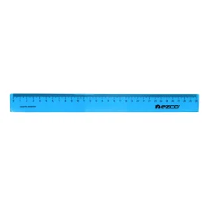 REGLA 30CM ACRILICA AZUL X UNIDAD EZCO - 412003
