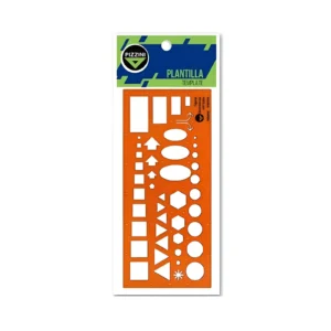 PLANTILLA FLEXIBLE FIGURAS GEOMETRICAS PIZZINI - 5804 - Image 1