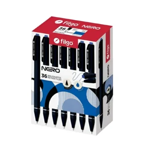 BOLIGRAFO RETRACTIL NERO 1.0MM CAJA X36 FILGO - NR10-C36 - Image 1