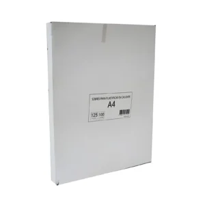 SOBRE PARA PLASTIFICAR EN CALIENTE A4 125 MICRONES 225X303MM X100 UNIDADES BINDER - Image 1