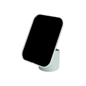 ESPEJO RECTANGULAR CON ORGANIZADOR GRIS 16X16CM - B4494G - Image 1