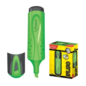 RESALTADOR QUALITY NEON VERDE CAJA X12 MAPED - 742533 - Image 1