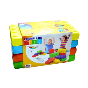 BLOQUES GIGANTES 16 PIEZAS DE 20X10CM NEW PLAST -10709/1 - Image 1
