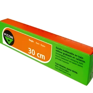 REGLA 30CM CRISTAL X UNIDAD PIZZINI - 171230 - Image 1