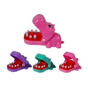 JUEGO HIPOPOTAMO QUE MUERDE A GRANEL 8.5X5X4CM COLORES SURTIDOS - 55520 - Image 1