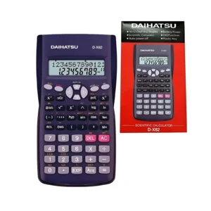 CALCULADORA CIENTIFICA 12 DIGITOS 8.5X16CM DAIHATSU - D-X82 - Image 1