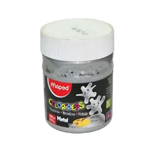 TEMPERA METAL PLATA 200ML EN POTE MAPED - 826562 - Image 1