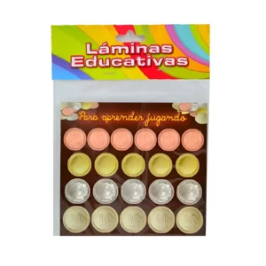 MONEDAS LAMINAS EDUCATIVAS PARA APRENDER JUGANDO - Image 1