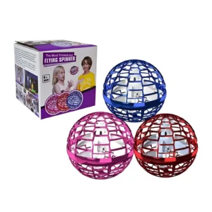 PELOTA FLOTADORA FLYNOVA PRO CON LUZ CARGA USB 8CM X UNIDAD COLORES SURTIDOS - 918/BB103 - Image 1