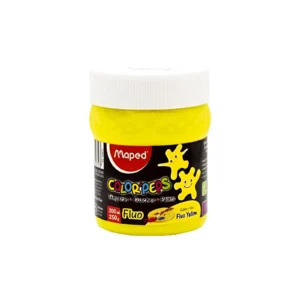 TEMPERA FLUO AMARILLO 200ML EN POTE MAPED - 826575 - Image 1
