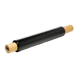 ROLLO FILM NEGRO CON MANGO 500MM X UNIDAD (4KGS APROXIMADAMENTE) MDR - Image 1
