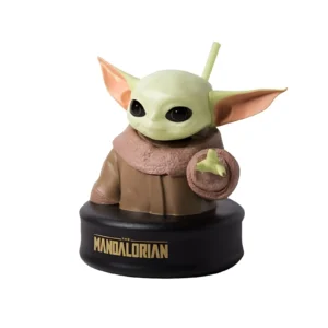 VASO PLASTICO 3D CON SORBETE BABY YODA 710CC - BVA24BJMAN - Image 1