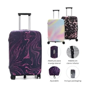 FUNDA CUBRE VALIJA 24" ESTAMPADA X UNIDAD MODELOS SURTIDOS WANDERLUST - 38635 - Image 1