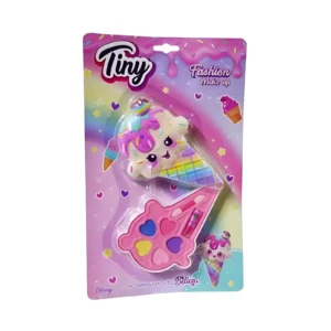 SET DE MAQUILLAJE INFANTIL ICE CREAM ARCOIRIS EN BLISTER 19X31CM - 3351 - Image 1