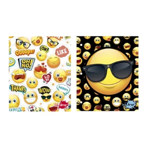 CARPETA Nº3 DOS TAPAS EMOTICONES X1 INKDROP - 202005 - Image 1