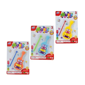 XILOFONO INFANTIL GUITARRA EN BLISTER 17X25CM - AB-01635 - Image 1