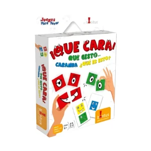 JUEGO DE CARTAS QUE CARA! EN CAJA 13.5X18.5CM - 530 - Image 1