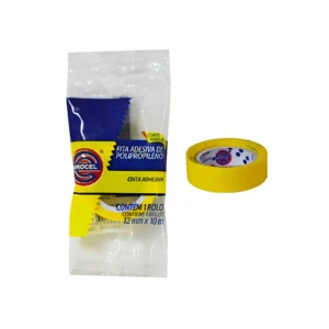 CINTA ADHESIVA COLOR 12MMX10MTS BOLSA X UNIDAD EUROCEL - PP200012X10FLPCK - Image 1