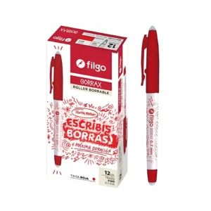 BOLIGRAFO BORRABLE 0.7MM BORRAX EN CAJA X12 FILGO - BRX7 - Image 1