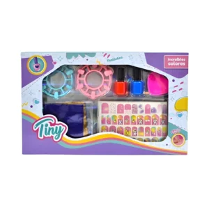 SET DE ACCESORIOS PARA UÑAS EN CAJA 33X20X4CM TINY - 53834 - Image 1
