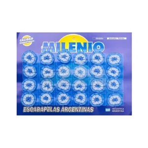 ESCARAPELA REDONDA SIN BOTON Nª124 X24 UNIDADES MILENIO - 2024