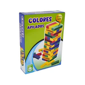 JUEGO DE MESA COLORES APILADOS EN CAJA 14.5X20X4CM - 54472 - Image 1