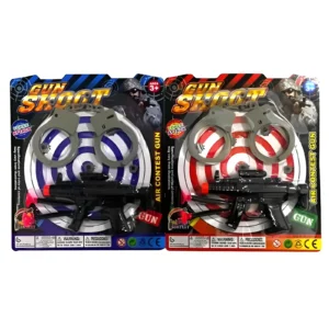 SET DE POLICIA 4 PIEZAS EN BLISTER 18.5X21.5CM - 53359 - Image 1