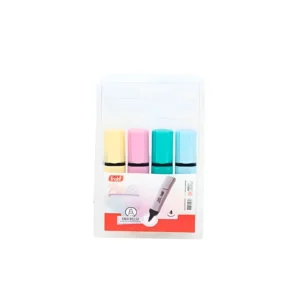 RESALTADOR PASTEL HIGH TEXTER BLISTER X4 TRABI - 5 - Image 1