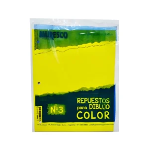 REPUESTO DE DIBUJO CARTA N°3 6H COLOR MURESCO - 0DA010036 - Image 1