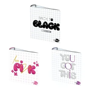 CARPETA CARTA 3X40 CLASSY X UNIDAD MODELOS SURTIDOS INKDROP - 300214 - Image 1