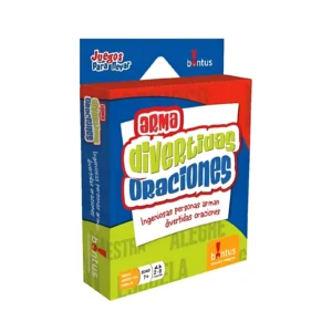 JUEGO DE CARTAS ARMA DIVERTIDAS ORACIONES 13.5X18.5CM - - Image 1