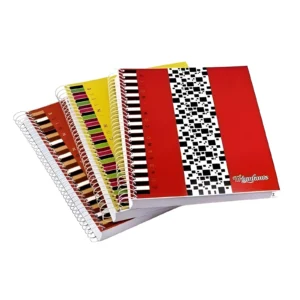 CUADERNO 16X21CM RAYADO 96 HOJAS TAPA FLEXIBLE CON INDICE TRIUNFANTE - 112829 - Image 1