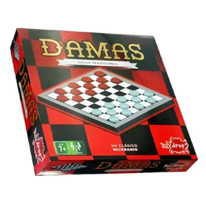 JUEGO DE MESA DAMAS EN CAJA 32X32CM INKDROP - 1702 - Image 1