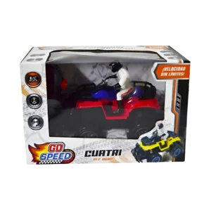 CUATRICICLO A RADIO CONTROL EN CAJA 19.5X13X10.5CM - 55603 - Image 1