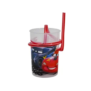 VASO JUNIOR CON SORBETE INFANTIL PERSONAJES - 012 - Image 1