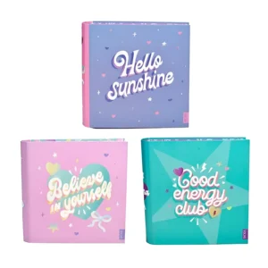CARPETA CARTA 3X40 LETTERING X UNIDAD MODELOS SURTIDOS SKORA - 37335 - Image 1