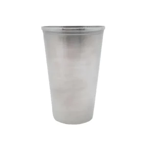 VASO DE ACERO INOXIDABLE 6.5X10CM X UNIDAD - IN170038 - Image 1
