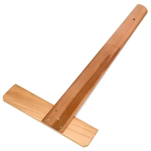 REGLA T DE MADERA 80CM BISELADA FIME