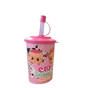 VASO TAPA SORBETE INFANTIL PERSONAJES - 014 - Image 1