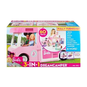 VEHICULO BARBIE CAMPER DE LOS SUEÑOS 60PZS 58X31- 6016/G - Image 1