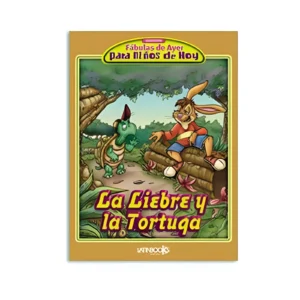 LIBRO FABULAS DE AYER: LA LIEBRE Y LA TORTUGA 27.5X37CM LATINBOOKS - 33181 - Image 1