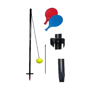 JUEGO DE TENIS ORBITAL CON PELOTA, TENSOR Y PALETAS - - Image 1