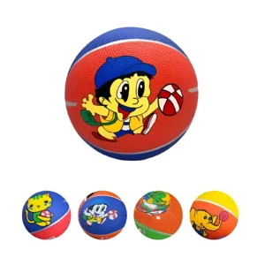 PELOTA DE BASQUET Nº3 ESTAMPA INFANTIL X UNIDAD MODELOS SURTIDOS - 7000R/RJ3611 - Image 1